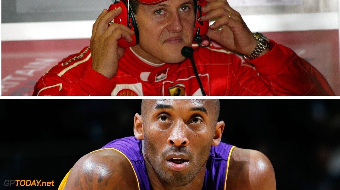 <b>Column: </b>De Mamba Mentality verenigt Kobe Bryant en Michael Schumacher