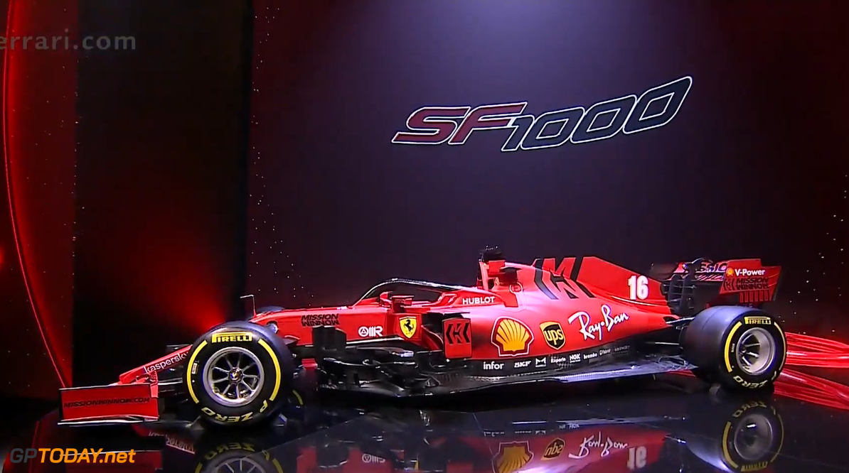 Ferrari presenteert volledig rode SF1000 met agressief ogende bargeboards