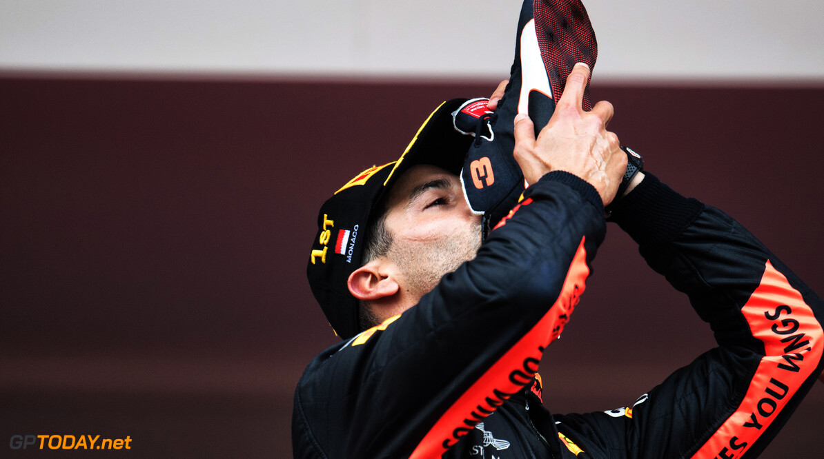 Ricciardo misses 'shoey' podium celebration