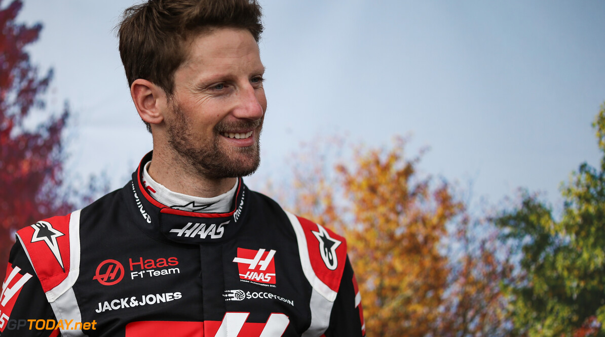 Grosjean hails Haas for being open about team's uncertain future