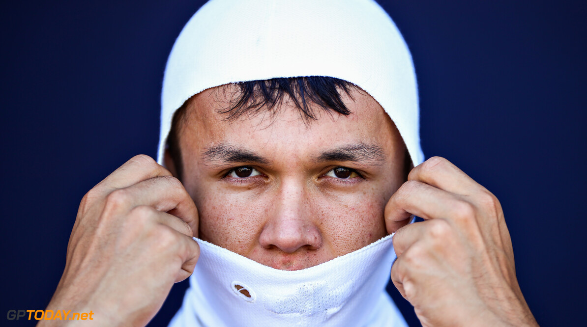 NORTHAMPTON, ENGLAND - JUNE 25: Alexander Albon of Thailand and Red Bull Racing poses for a photo during the Red Bull Racing RB16 Filming Day at Silverstone Circuit on June 25, 2020 in Northampton, England. (Photo by Mark Thompson/Getty Images) // Getty Images / Red Bull Content Pool  // AP-24EF1X2C91W11 // Usage for editorial use only // 
Red Bull Racing RB16 Filming Day




AP-24EF1X2C91W11