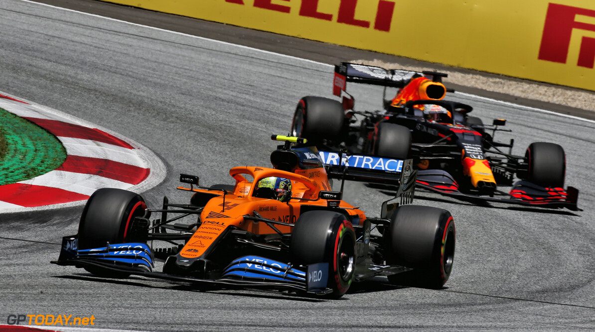 Norris expects Sunday fight against Racing Point and Ferrari after shock qualifying result