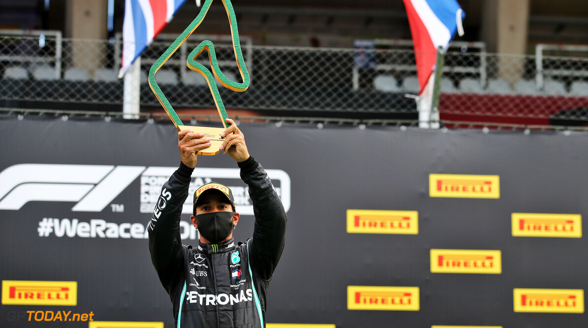 Hamilton 'over the moon' after 'psychologically challenging' first race in Austria