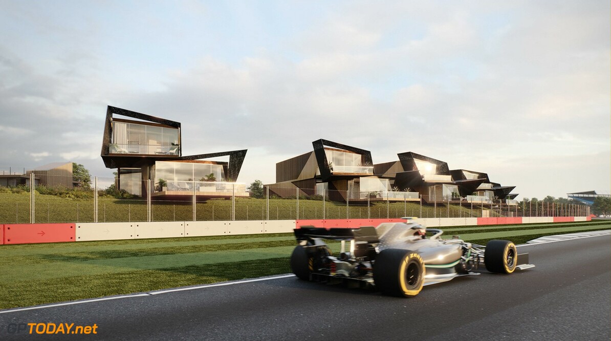Luxurious trackside apartments at Silverstone go on sale