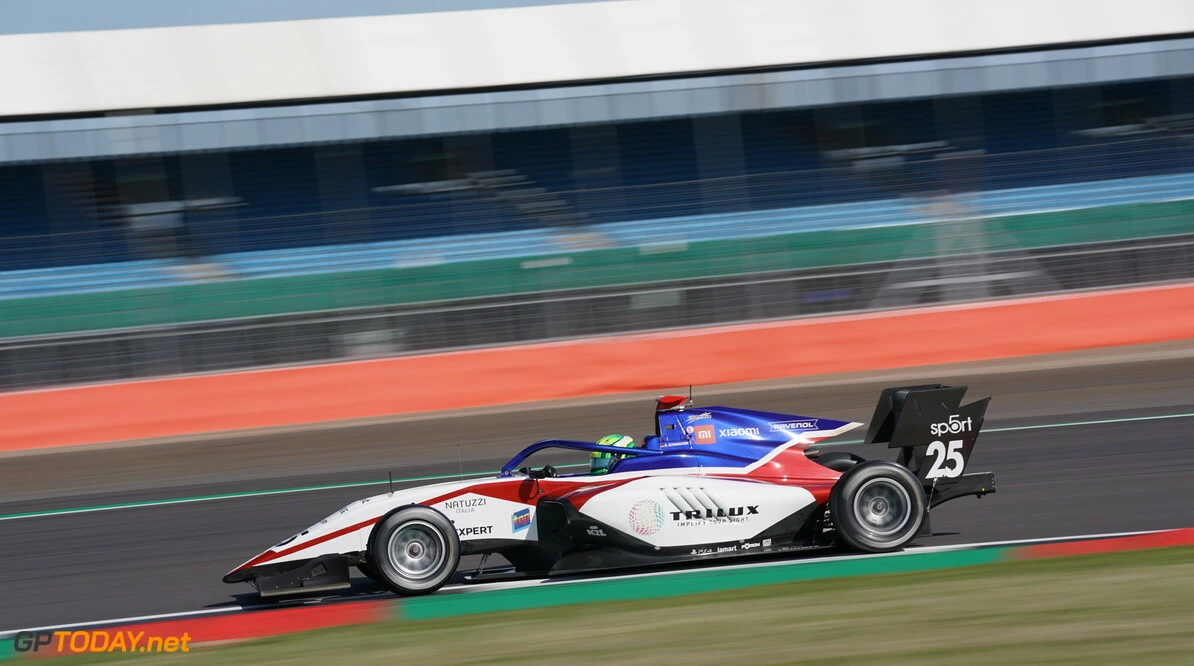 FIA Formula 3 Championship
David Schumacher (GER) Charouz Racing System.

31.07.2020. FIA Formula 3 Championship, Rd 4, Silverstone, England, Friday.

- www.xpbimages.com, EMail: requests@xpbimages.com Copyright: XPB Images
Motor Racing - FIA Formula 3 Championship - Friday - Silverstone, England
xpbimages.com
Silverstone
England

July F3 Formula 3 Formula Three Friday Silverstone Circuit England Britain Great Britain GB United Kingdom UK 31 07 7 2020 Action Track