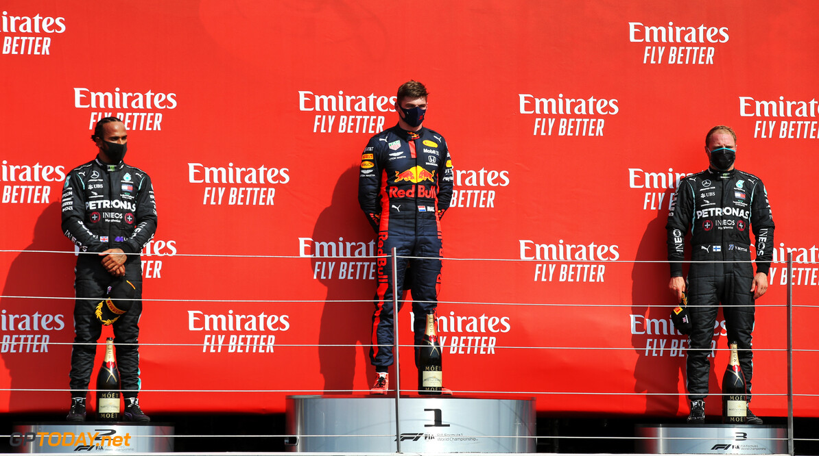 <b> Samvatting </b> Max Verstappen wint F1 race op Silverstone op eigen kracht