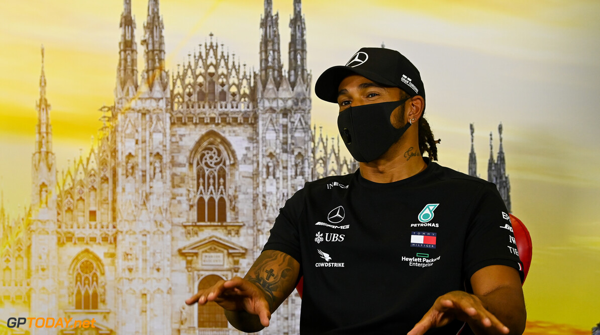 Hamilton admits finding Red Bull's engine ban push 'amusing'