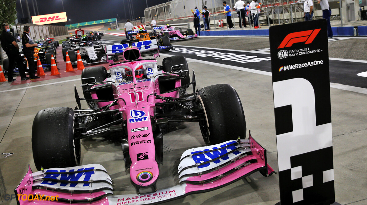 Grand Prix-winnende Racing Point van Perez gaat onder de hamer