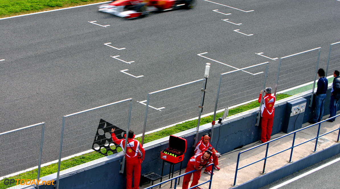 Ferrari pakt spullen in na filmdag op Circuito de Jerez