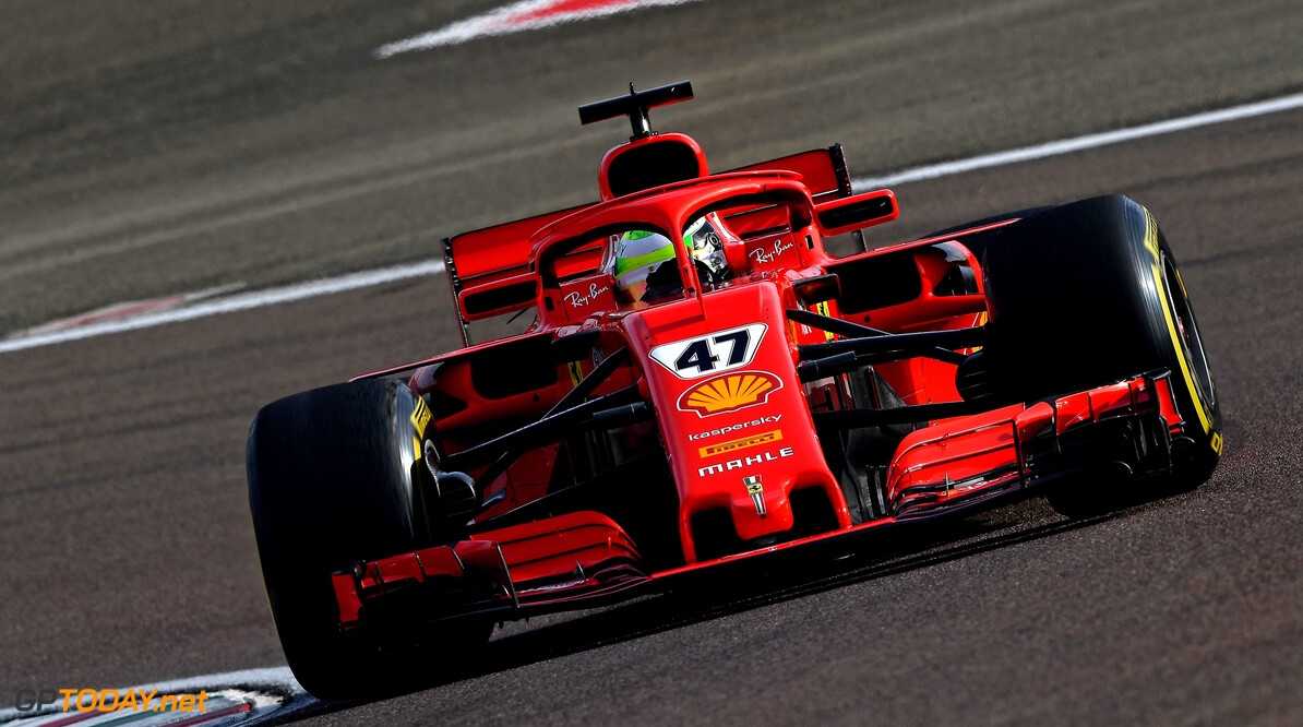<b>Foto's:</b> Mick Schumacher stuurt Ferrari SF71H over Fiorano