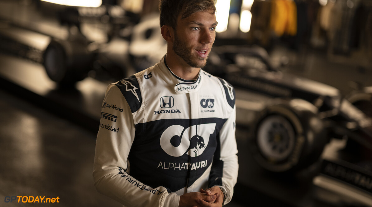 Pierre Gasly of France seen during the Suderia AlphaTauri AT02 Livery Reveal 2021 - Fashion meets Formula 1 in Salzburg, Austria on February 15, 2021. // Joerg Mitter / Red Bull Content Pool // SI202102180137 // Usage for editorial use only // 
Pierre Gasly




SI202102180137