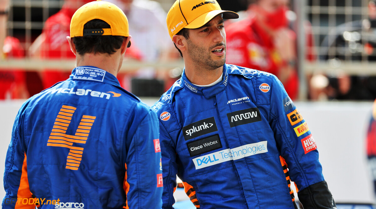 Russell denkt dat Ricciardo het lastig gaat krijgen tegen 'ongelofelijk snelle' Norris