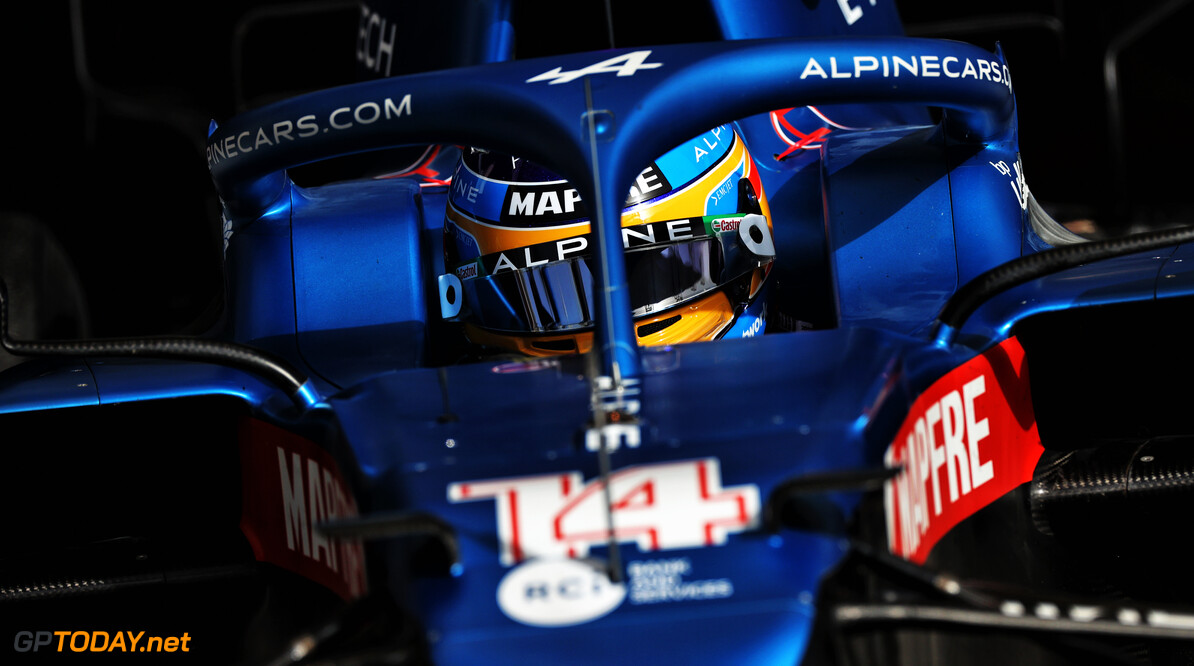 'Alonso vindt nieuwe Alpine te traag en vreest kwalificatie buiten top 10'