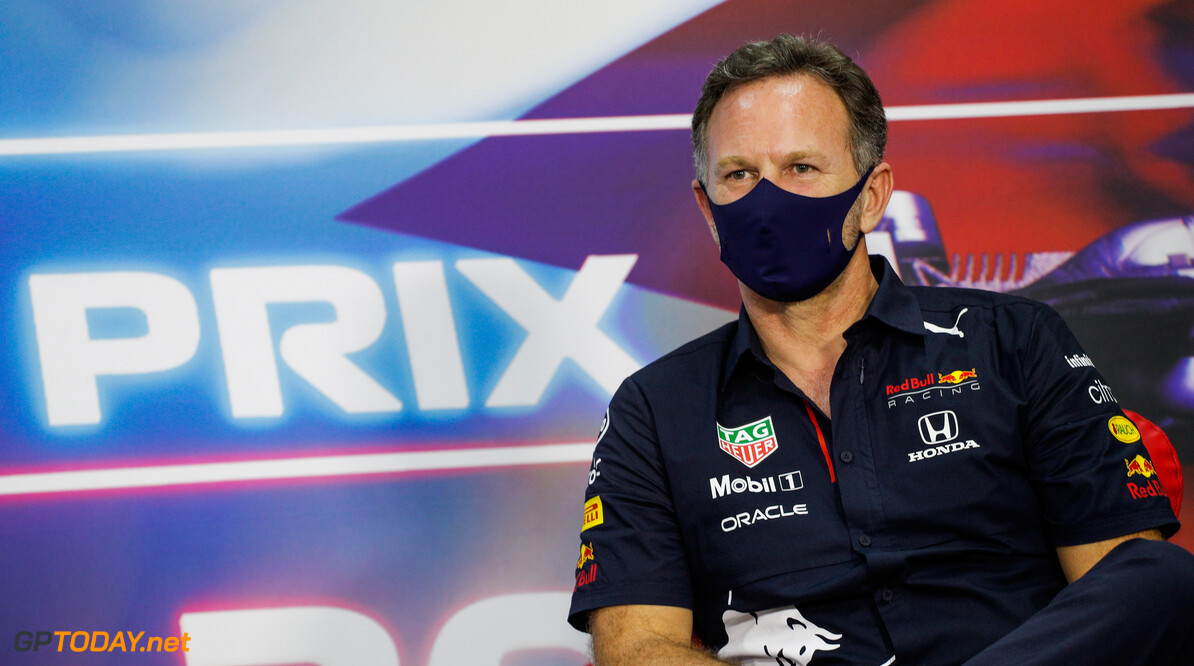 Red Bull-teambaas Horner: "Dit was geweldig racen, felicitaties aan Mercedes"
