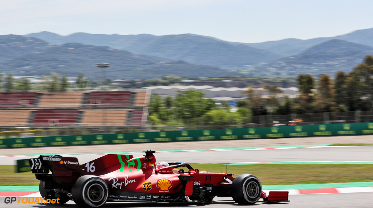 Ferrari rukt op naar voren: Charles Leclerc in zijn nopjes met de vierde plaats