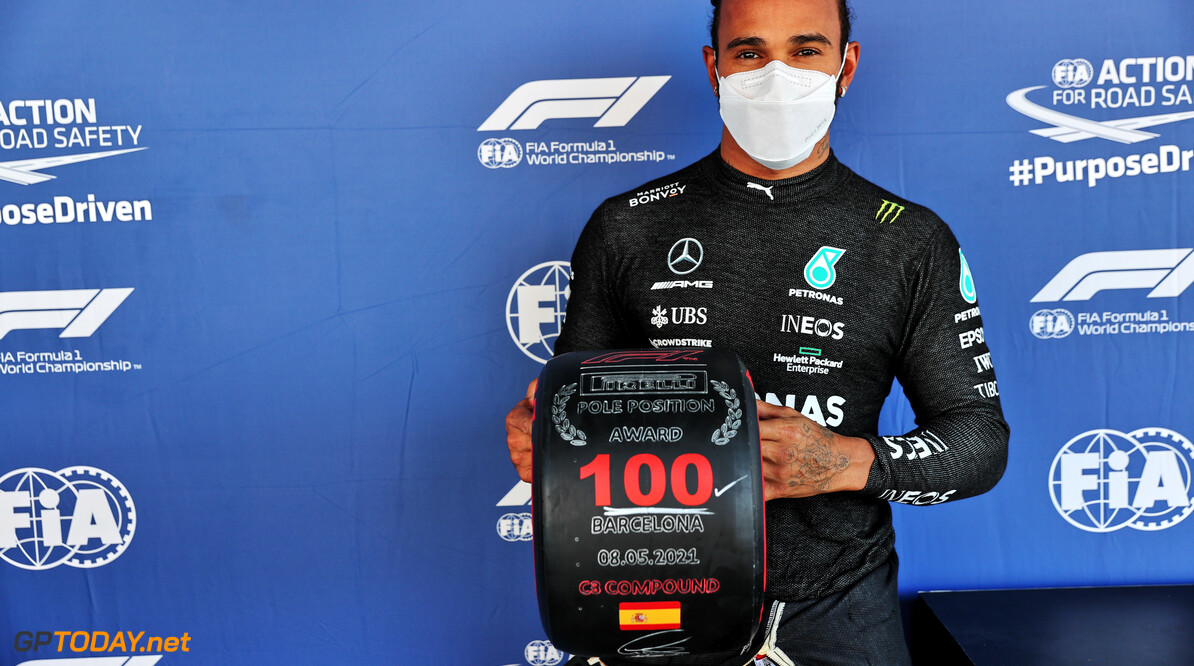 <b>Video: </b>Lewis Hamilton's eerste pole position