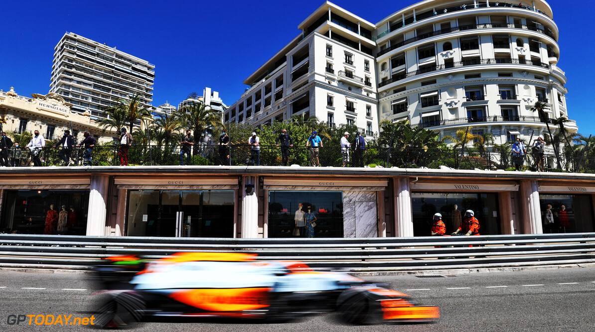 Daniel Ricciardo stelt zichzelf teleur tijdens vrije trainingen in Monte Carlo