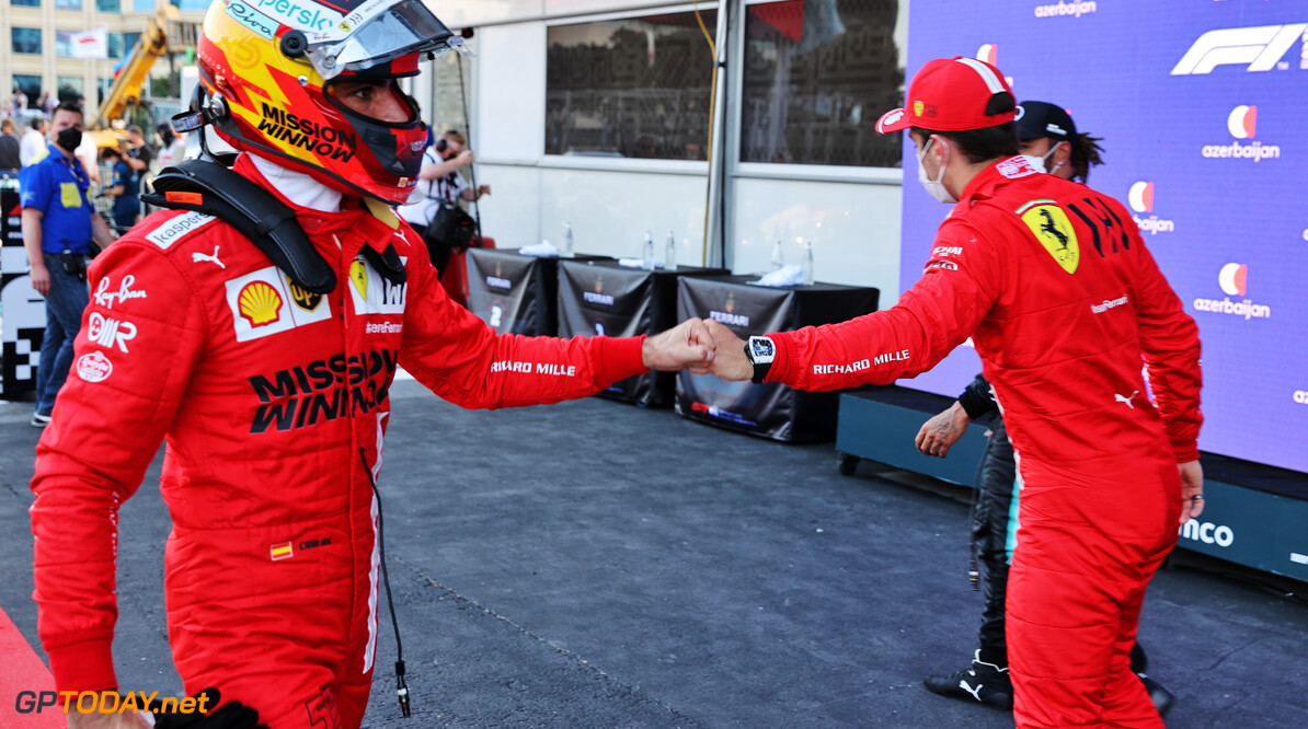 Sainz kan het goed vinden met Leclerc: "We doen veel samen"