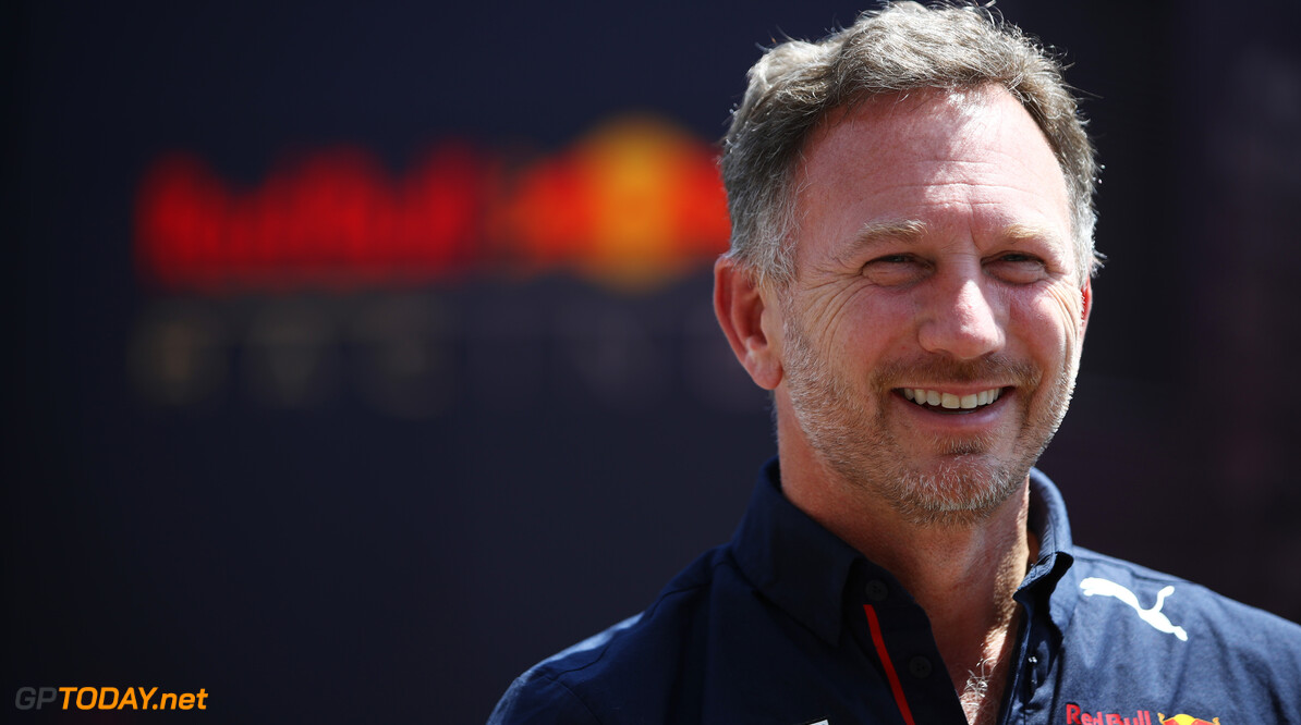 SPIELBERG, AUSTRIA - JULY 03: Red Bull Racing Team Principal Christian Horner looks on in the Paddock during final practice ahead of the F1 Grand Prix of Austria at Red Bull Ring on July 03, 2021 in Spielberg, Austria. (Photo by Mark Thompson/Getty Images) // Getty Images / Red Bull Content Pool  // SI202107030218 // Usage for editorial use only // 
F1 Grand Prix of Austria - Final Practice




SI202107030218