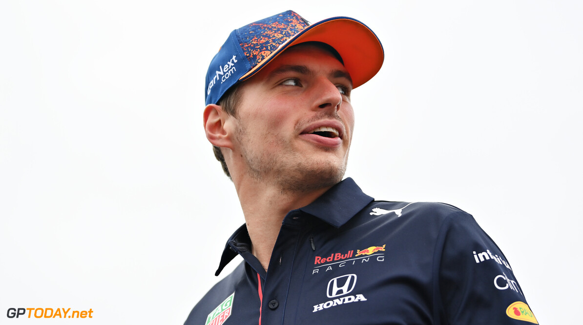ZANDVOORT, NETHERLANDS - SEPTEMBER 02: Max Verstappen of Netherlands and Red Bull Racing walks the track during previews ahead of the F1 Grand Prix of The Netherlands at Circuit Zandvoort on September 02, 2021 in Zandvoort, Netherlands. (Photo by Dan Mullan/Getty Images) // Getty Images / Red Bull Content Pool  // SI202109020416 // Usage for editorial use only // 
F1 Grand Prix of The Netherlands - Previews




SI202109020416