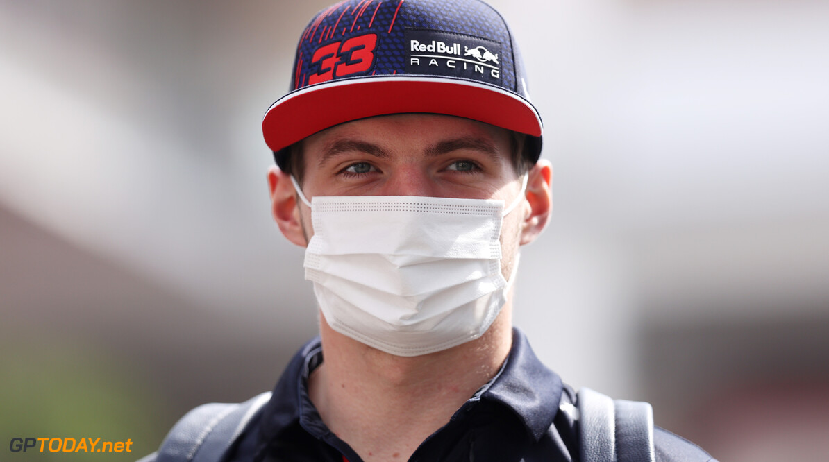 MEXICO CITY, MEXICO - NOVEMBER 04: Max Verstappen of Netherlands and Red Bull Racing walks in the Paddock during previews ahead of the F1 Grand Prix of Mexico at Autodromo Hermanos Rodriguez on November 04, 2021 in Mexico City, Mexico. (Photo by Lars Baron/Getty Images) // Getty Images / Red Bull Content Pool  // SI202111040696 // Usage for editorial use only // 
F1 Grand Prix of Mexico - Previews




SI202111040696