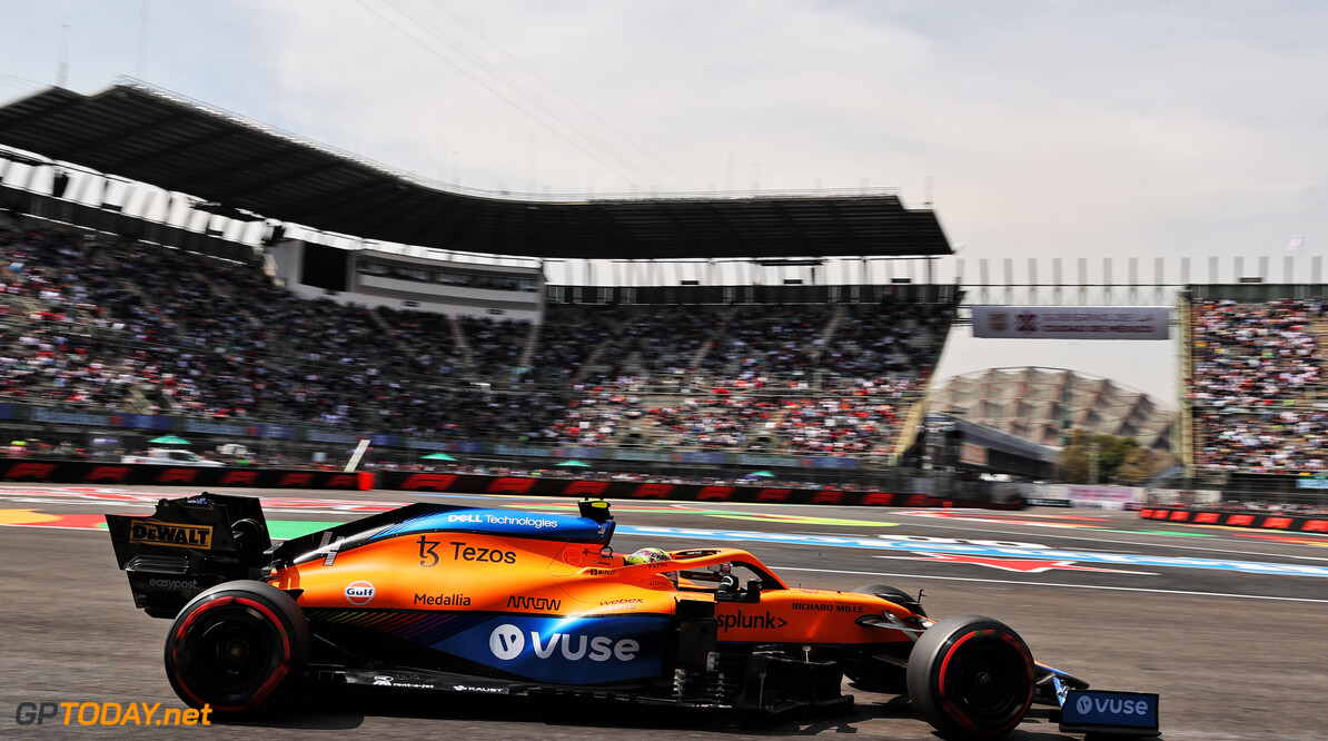 Moeizaam weekend voor McLaren in Mexico: 'Lando Norris krijgt gridstraf om motorwissel'