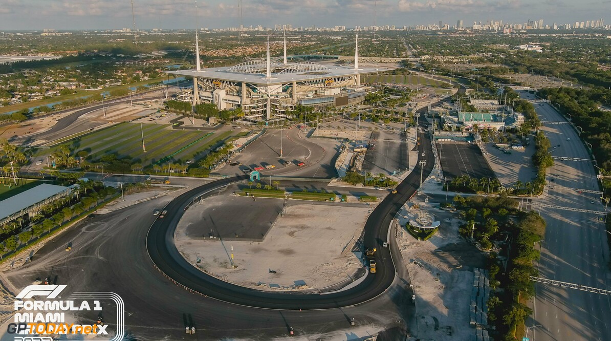 <b>Video: </b>Gave dronebeelden van circuit Miami