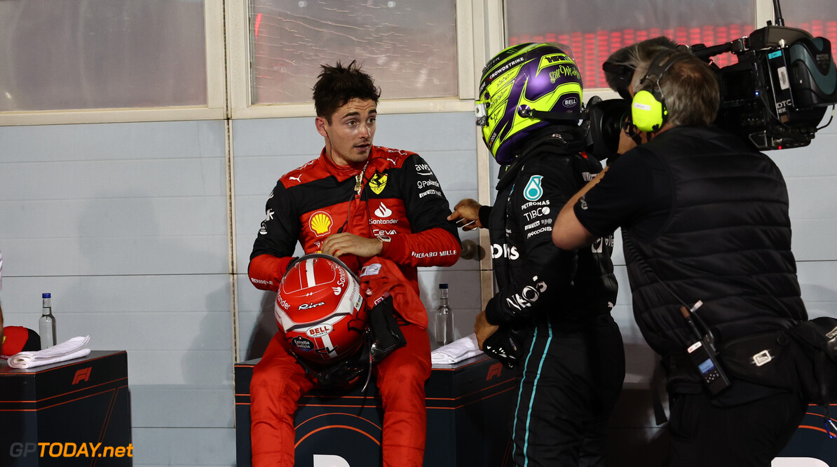 Ook Leclerc steunt Hamilton: "De uitspraken kunnen niet worden getolereerd"