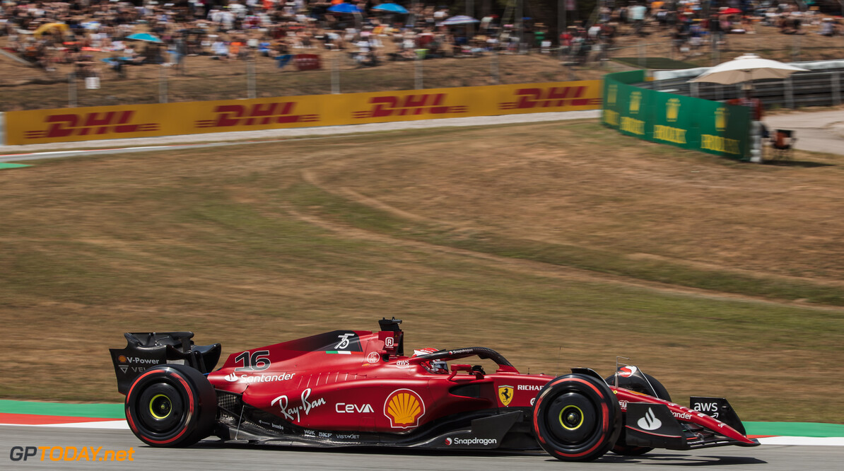<b> Uitslag VT3 Spanje: </b> Verstappen en Leclerc zien Russell meestrijden voor snelle tijden