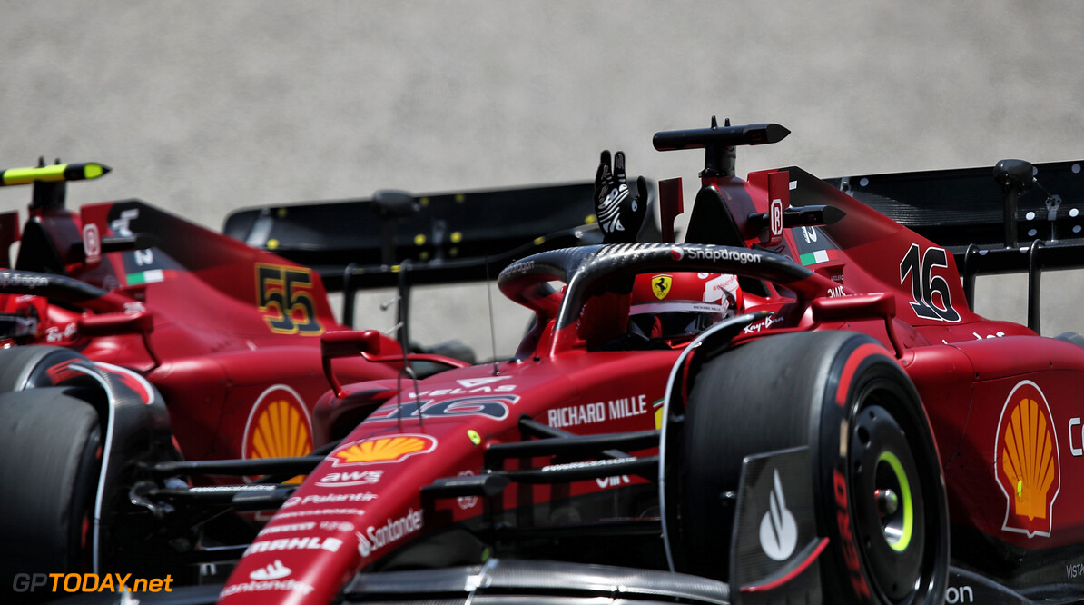 <b> Uitslag kwalificatie Spanje: </b> Pole voor Leclerc na 'No Power' voor Verstappen