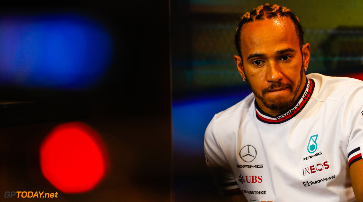 Hamilton had pijn: "Ik was aan het bidden voor het einde van de race"