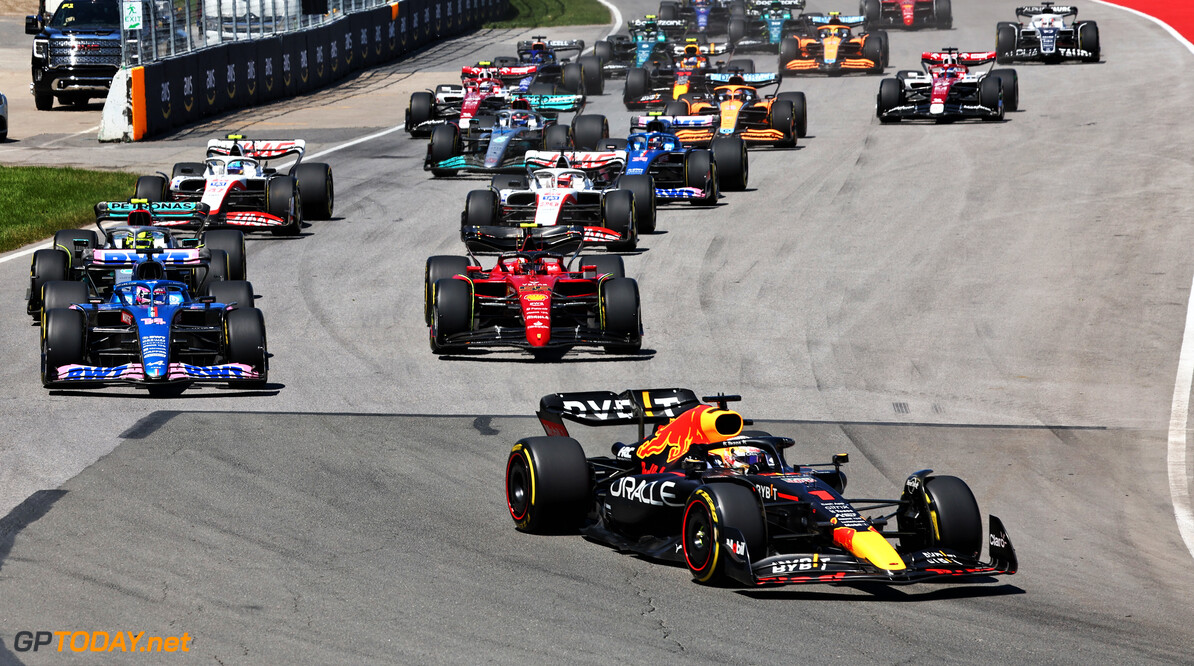 <b> Uitslag Grand Prix van Canada: </b> Verstappen wint na last minute duel met Sainz