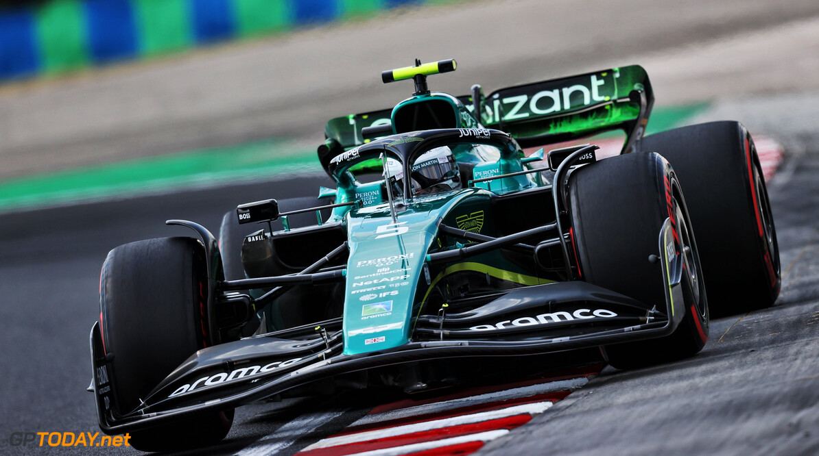 Vettel over nieuwe achtervleugel Aston Martin: "Nog geen stap vooruit"