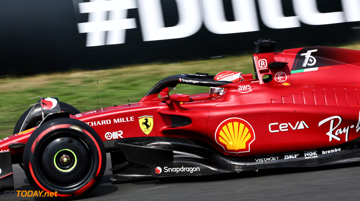 <b> Uitslag VT2 Nederland: </b> Ferrari domineert, Verstappen valt tegen