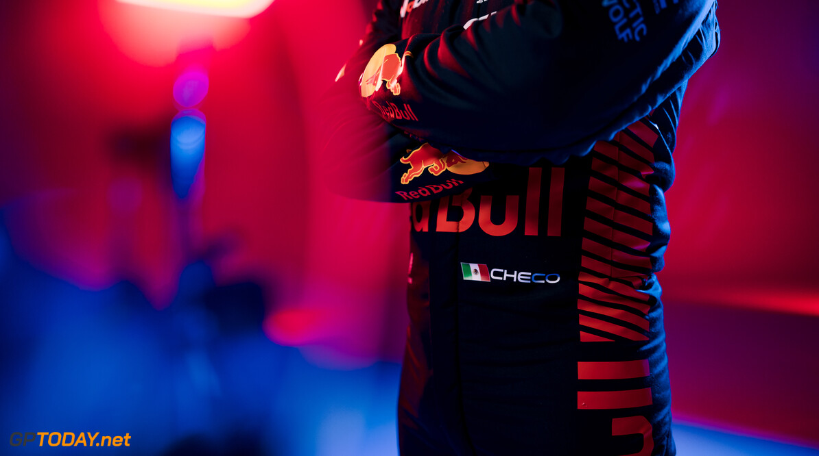Max Verstappen and Sergio Perez seen during a photo shoot of the kit launch of Red Bull Racing in London, United Kingdom in 2023. // Red Bull Racing / Red Bull Content Pool // SI202301310501 // Usage for editorial use only // 
Max Verstappen and Sergio Perez




SI202301310501