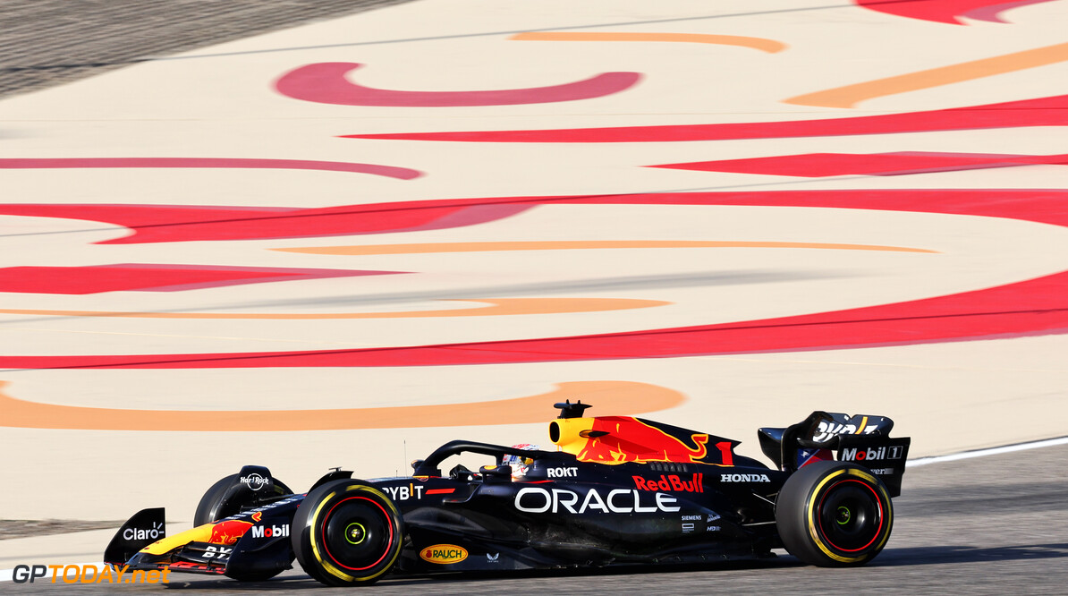 <b> Testdag 1 Bahrein: </b> Verstappen en Red Bull productief, Alonso en Aston Martin tonen hun snelheid