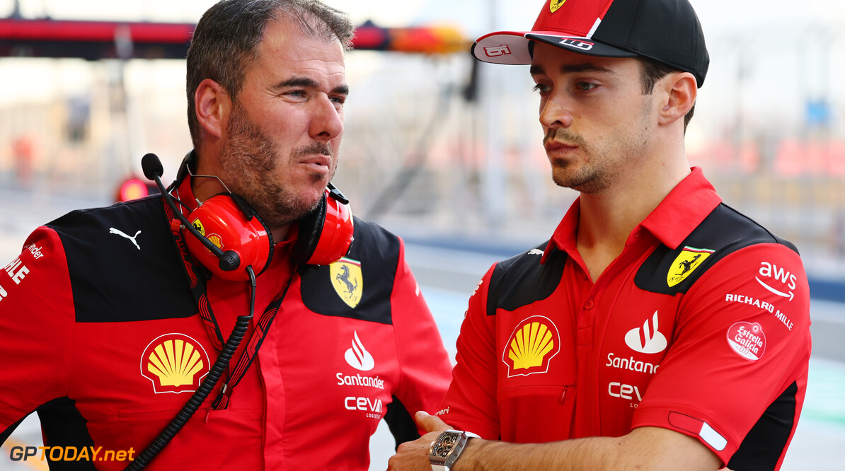 Ferrari vervangt motoronderdeel wagen Leclerc