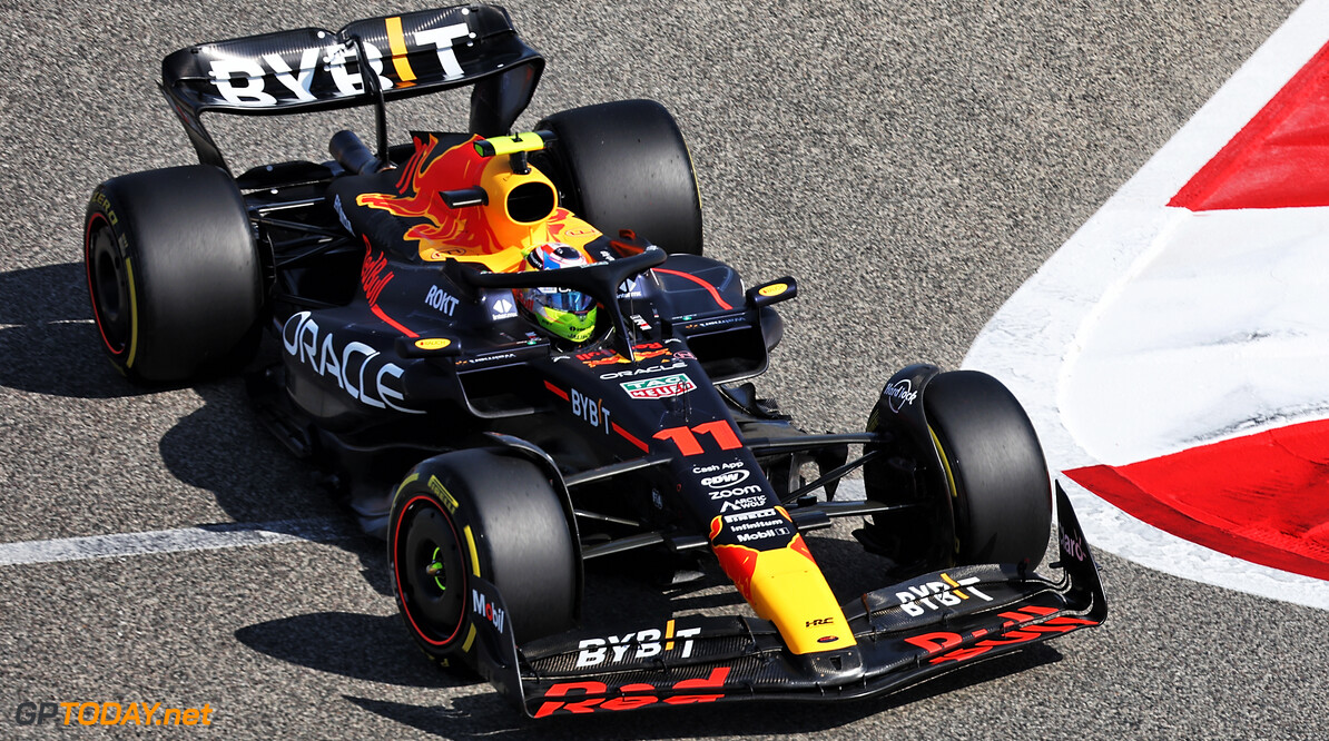 <b> Uitslag VT1 Bahrein: </b> Perez rijdt de snelste tijd en verslaat Alonso en Verstappen