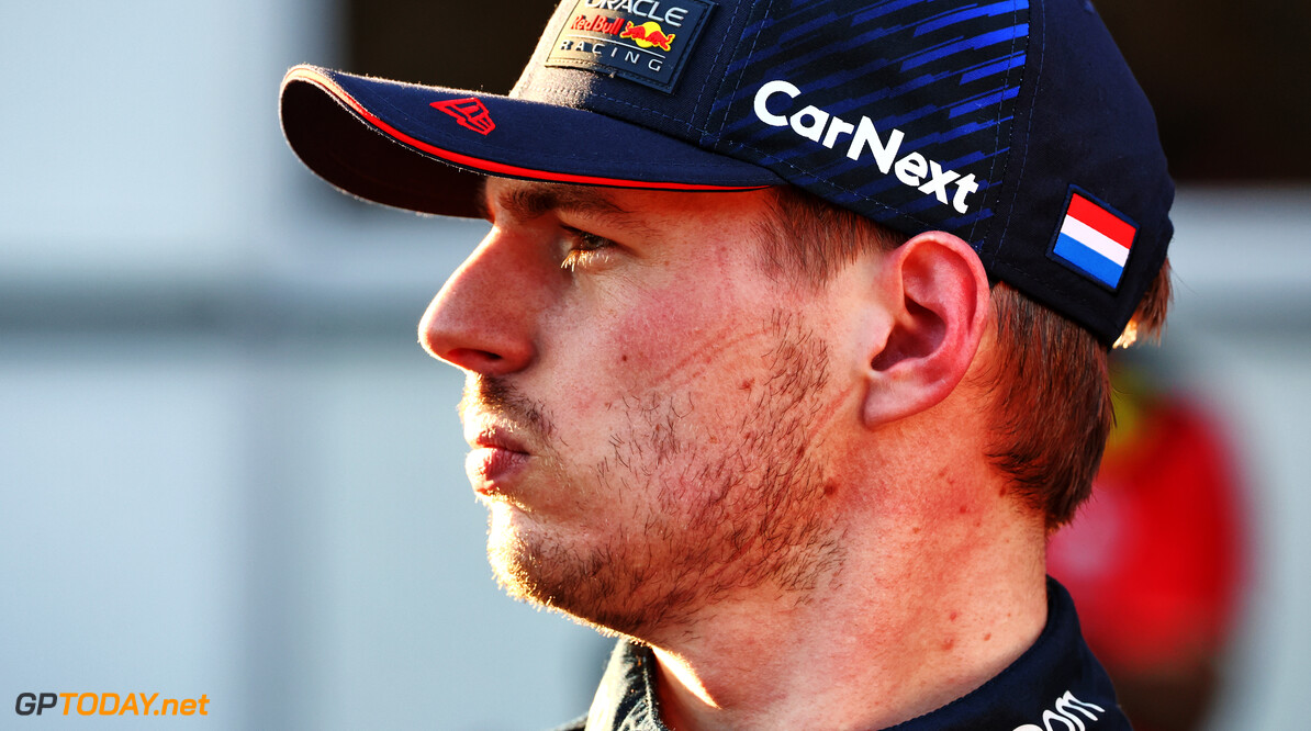 Formula One World Championship
Max Verstappen (NLD) Red Bull Racing in qualifying parc ferme.

28.04.2023. Formula 1 World Championship, Rd 4, Azerbaijan Grand Prix, Baku Street Circuit, Azerbaijan, Qualifying Day.

 - www.xpbimages.com, EMail: requests@xpbimages.com (C) Copyright: Coates / XPB Images
Motor Racing - Formula One World Championship - Azerbaijan Grand Prix - Qualifying Day - Baku, Azerbaijan
XPB Images
Baku
Azerbaijan

Formel1 Formel F1 Formula 1 Formula1 GP Grand Prix one Circuit Baku Azerbaijan Friday April 28 04 4 2023 Qualifying Portrait