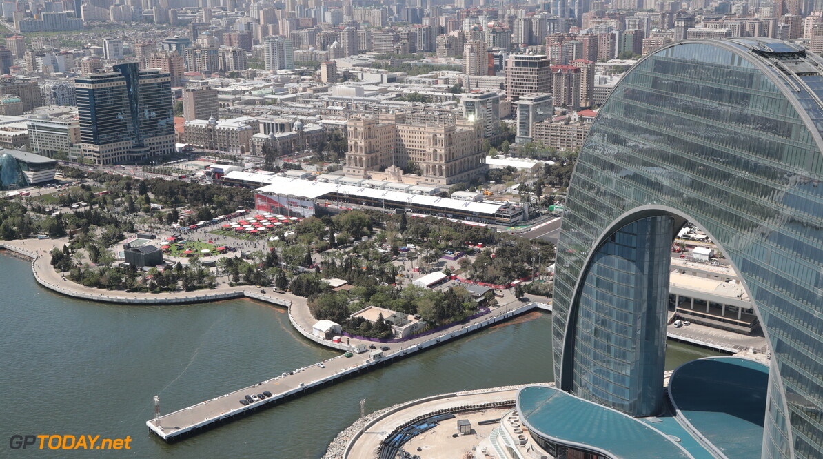Formula One World Championship
An aerial view of the circuit.

30.04.2023. Formula 1 World Championship, Rd 4, Azerbaijan Grand Prix, Baku Street Circuit, Azerbaijan, Race Day.

- www.xpbimages.com, EMail: requests@xpbimages.com (C) Copyright: XPB Images
Motor Racing - Formula One World Championship - Azerbaijan Grand Prix - Race Day - Baku, Azerbaijan
XPB Images
Baku
Azerbaijan

Formel1 Formel F1 Formula 1 Formula1 GP Grand Prix one Circuit Baku Azerbaijan Sunday April 30 04 4 2023