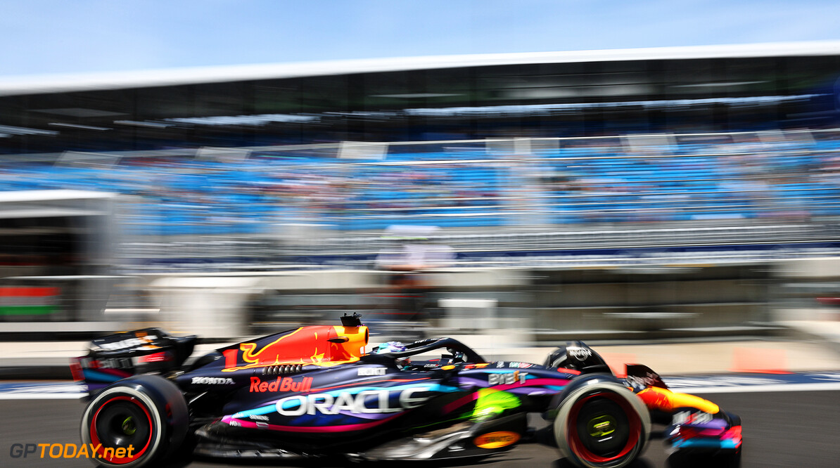 Formula One World Championship
Max Verstappen (NLD) Red Bull Racing.

05.05.2023. Formula 1 World Championship, Rd 5, Miami Grand Prix, Miami, Florida, USA, Practice Day.

- www.xpbimages.com, EMail: requests@xpbimages.com (C) Copyright: Batchelor / XPB Images
Motor Racing - Formula One World Championship - Miami Grand Prix - Practice Day - Miami, USA
XPB Images
Miami
USA

Formel1 Formel F1 Formula 1 Formula1 GP Grand Prix one Miami International Autodrome Miami Gardens Florida USA United States of America Friday May 05 5 2023 Action Track