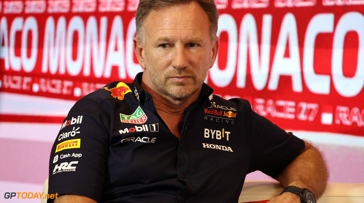 Formula One World Championship
Christian Horner (GBR) Red Bull Racing Team Principal in the FIA Press Conference.

26.05.2023. Formula 1 World Championship, Rd 7, Monaco Grand Prix, Monte Carlo, Monaco, Practice Day.

- www.xpbimages.com, EMail: requests@xpbimages.com (C) Copyright: Bearne / XPB Images
Motor Racing - Formula One World Championship - Monaco Grand Prix - Practice Day - Monte Carlo, Monaco
XPB Images
Monaco
Monte Carlo

Formel1 Formel F1 Formula 1 Formula1 GP Grand Prix one May Monaco Monte Carlo Monte-Carlo Friday 26 5 05 2023 Portrait Press Conference