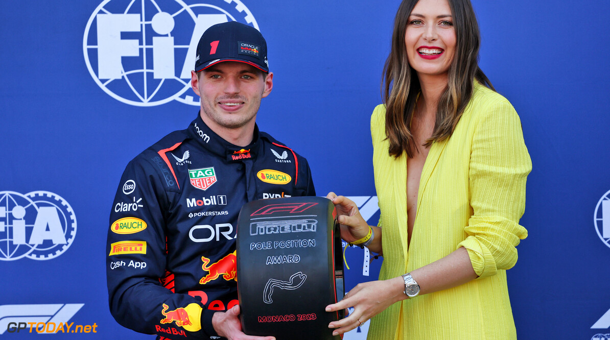 Formula One World Championship
Max Verstappen (NLD) Red Bull Racing receives the Pirelli Pole Position Award.

27.05.2023. Formula 1 World Championship, Rd 7, Monaco Grand Prix, Monte Carlo, Monaco, Qualifying Day.

- www.xpbimages.com, EMail: requests@xpbimages.com (C) Copyright: Batchelor / XPB Images
Motor Racing - Formula One World Championship - Monaco Grand Prix - Qualifying Day - Monte Carlo, Monaco
XPB Images
Monaco
Monte Carlo

Formel1 Formel F1 Formula 1 Formula1 GP Grand Prix one May Monaco Monte Carlo Monte-Carlo Saturday 27 5 05 2023 Sprint Portrait uvip