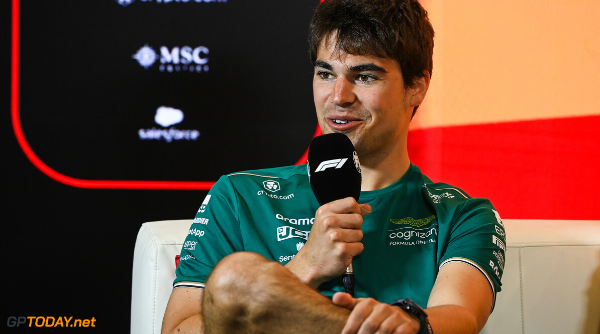 Formula One World Championship
Lance Stroll (CDN) Aston Martin F1 Team in the FIA Press Conference.

01.06.2023. Formula 1 World Championship, Rd 8, Spanish Grand Prix, Barcelona, Spain, Preparation Day.

- www.xpbimages.com, EMail: requests@xpbimages.com (C) Copyright: XPB Images
Motor Racing - Formula One World Championship - Spanish Grand Prix - Preparation Day - Barcelona, Spain
XPB Images
Barcelona
Spain

Formel1 Formel F1 Formula 1 Formula1 GP Grand Prix one Circuit de Catalunya Thursday May Spanish Spain Montmelo 01 1 06 6 2023 Press Conference
