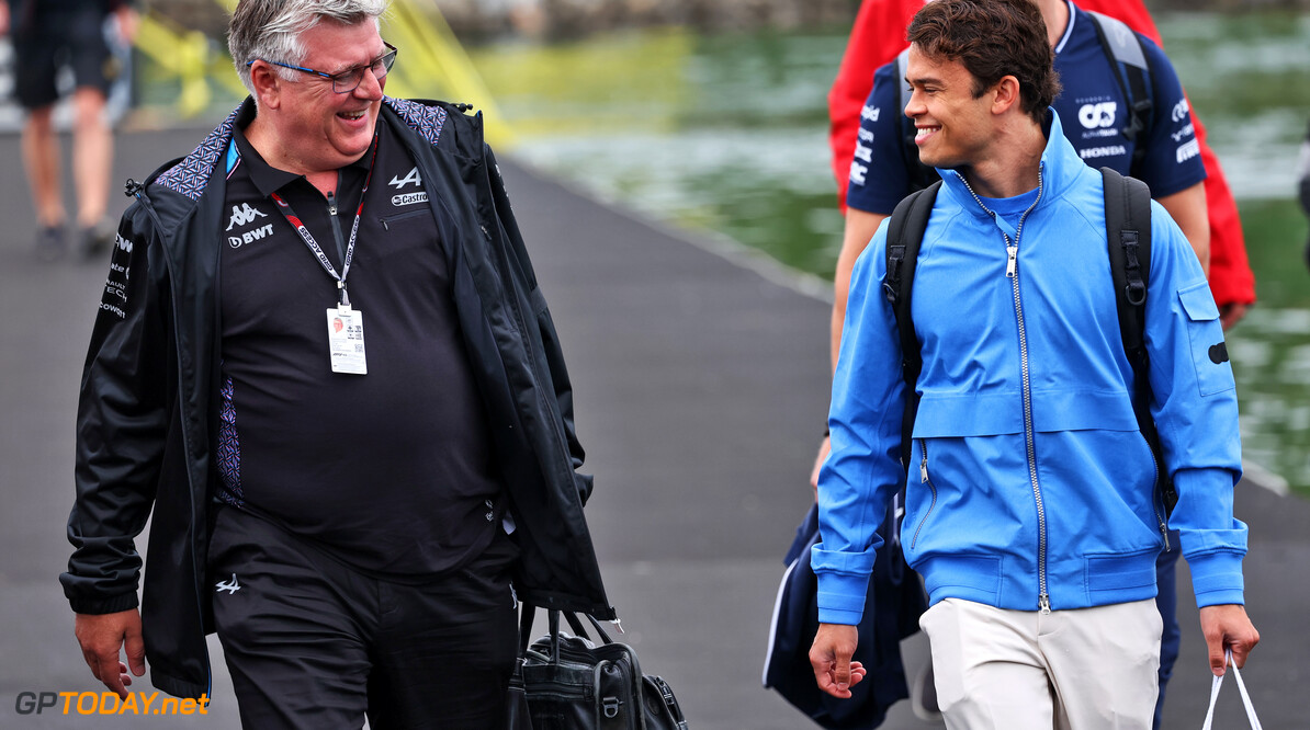 Formula One World Championship
(L to R): Otmar Szafnauer (USA) Alpine F1 Team, Team Principal with Nyck de Vries (NLD) AlphaTauri.

16.06.2023. Formula 1 World Championship, Rd 9, Canadian Grand Prix, Montreal, Canada, Practice Day.

- www.xpbimages.com, EMail: requests@xpbimages.com (C) Copyright: Batchelor / XPB Images
Motor Racing - Formula One World Championship - Canadian Grand Prix - Practice Day - Montreal, Canada
XPB Images
Montreal
Canada

Formel1 Formel F1 Formula 1 Formula1 GP Grand Prix one Canada Ca