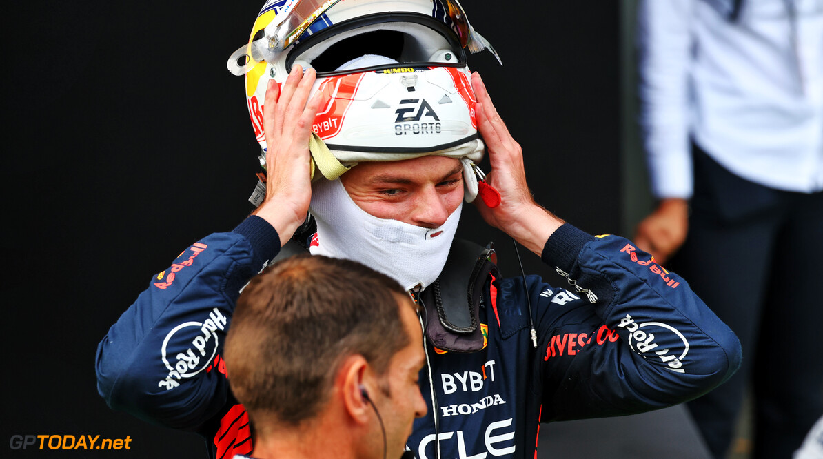 Formula One World Championship
Pole sitter Max Verstappen (NLD) Red Bull Racing in qualifying parc ferme.

30.06.2023. Formula 1 World Championship, Rd 10, Austrian Grand Prix, Spielberg, Austria, Qualifying Day.

- www.xpbimages.com, EMail: requests@xpbimages.com (C) Copyright: Batchelor / XPB Images
Motor Racing - Formula One World Championship - Austrian Grand Prix - Qualifying Day - Spielberg, Austria
xpbimages.com
Spielberg
Austria

Formel1 Formel F1 Formula 1 Formula1 GP Grand Prix one Circuit A
