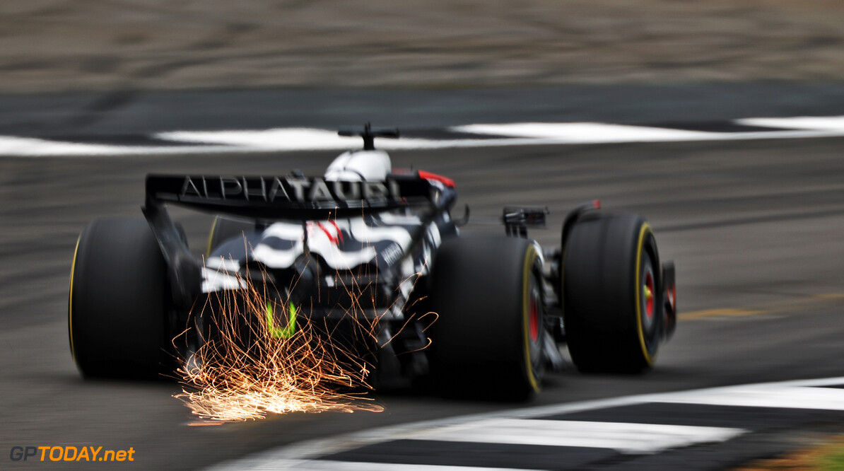 Formula One World Championship
Nyck de Vries (NLD) AlphaTauri AT04 sends sparks flying.

08.07.2023. Formula 1 World Championship, Rd 11, British Grand Prix, Silverstone, England, Qualifying Day.

 - www.xpbimages.com, EMail: requests@xpbimages.com (C) Copyright: Coates / XPB Images
Motor Racing - Formula One World Championship - British Grand Prix - Qualifying Day - Silverstone, England
XPB Images
Silverstone
England

July Formel1 Formel F1 Formula 1 Formula1 GP Grand Prix one Circ