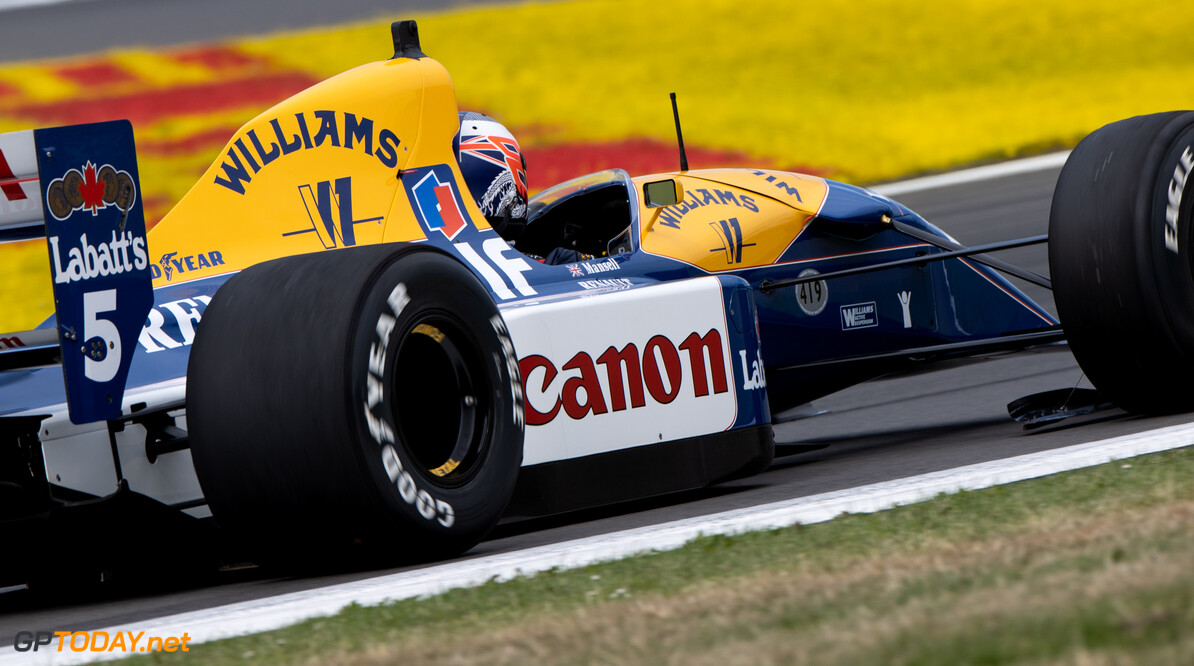Formula One World Championship
Jenson Button (GBR) Sky Sports F1 Presenter / Williams Racing Senior Advisor drives the 1992 Williams FW14B.

09.07.2023. Formula 1 World Championship, Rd 11, British Grand Prix, Silverstone, England, Race Day.

- www.xpbimages.com, EMail: requests@xpbimages.com (C) Copyright: Staley / XPB Images
Motor Racing - Formula One World Championship - British Grand Prix - Race Day - Silverstone, England
XPB Images
Silverstone
England

July Formel1 Formel F1 Formula 1 Formula1 GP Grand Prix one Circ