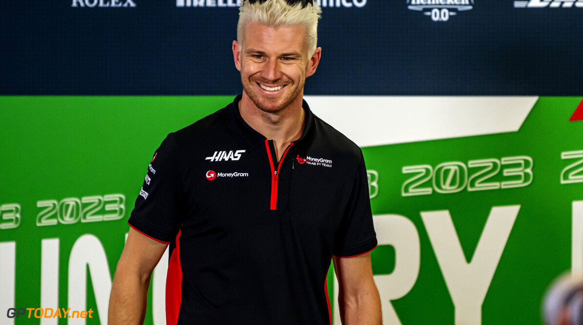 Formula One World Championship
Nico Hulkenberg (GER) Haas F1 Team in the FIA Press Conference.

20.07.2023. Formula 1 World Championship, Rd 12, Hungarian Grand Prix, Budapest, Hungary, Preparation Day.

- www.xpbimages.com, EMail: requests@xpbimages.com (C) Copyright: XPB Images
Motor Racing - Formula One World Championship - Hungarian Grand Prix - Preparation Day - Budapest, Hungary
XPB Images
Budapest
Hungary

Formel1 Formel F1 Formula 1 Formula1 GP Grand Prix one Thursday