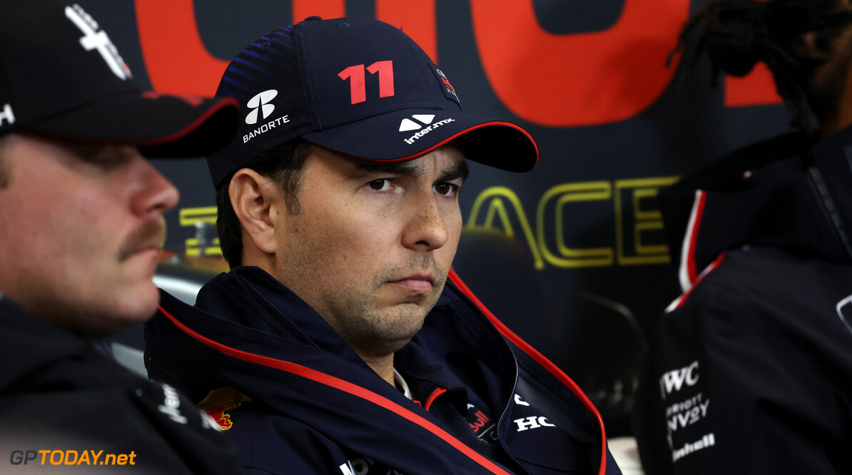 Formula One World Championship
Sergio Perez (MEX) Red Bull Racing in the FIA Press Conference.

27.07.2023. Formula 1 World Championship, Rd 13, Belgian Grand Prix, Spa Francorchamps, Belgium, Preparation Day.

 - www.xpbimages.com, EMail: requests@xpbimages.com (C) Copyright: Rew / XPB Images
Motor Racing - Formula One World Championship - Belgian Grand Prix - Preparation Day - Spa Francorchamps, Belgium
XPB Images
Spa Francorchamps
Belgium

Formel1 Formel F1 Formula 1 Formula1 GP Grand Prix one Circuit d